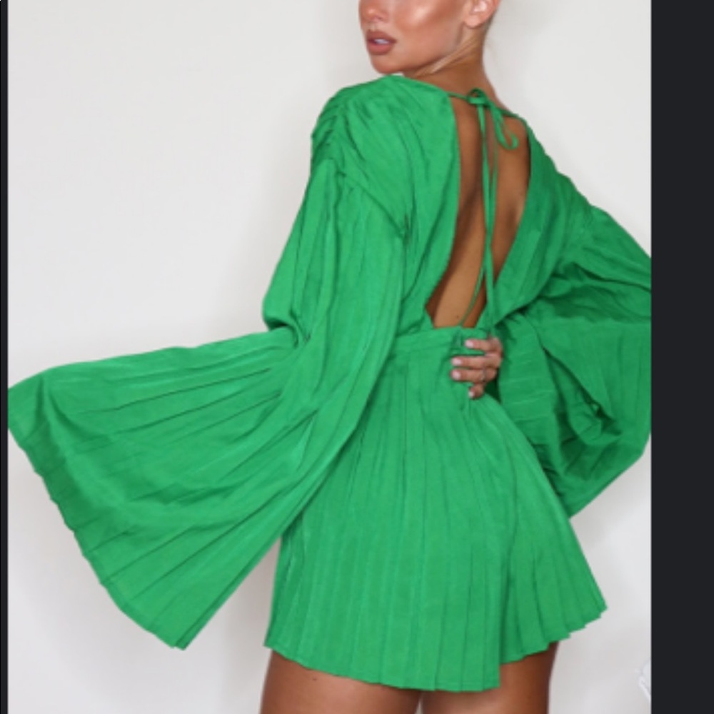 Pretty little thing green romper